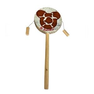 Walt Disney World Animal Kingdom Canvas Hand Drum Mickey Ears